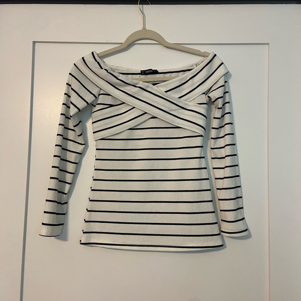 SHEIN Women’s Off-the-shoulder Sweater